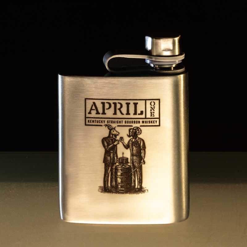Wingman Flask - April One Bourbon