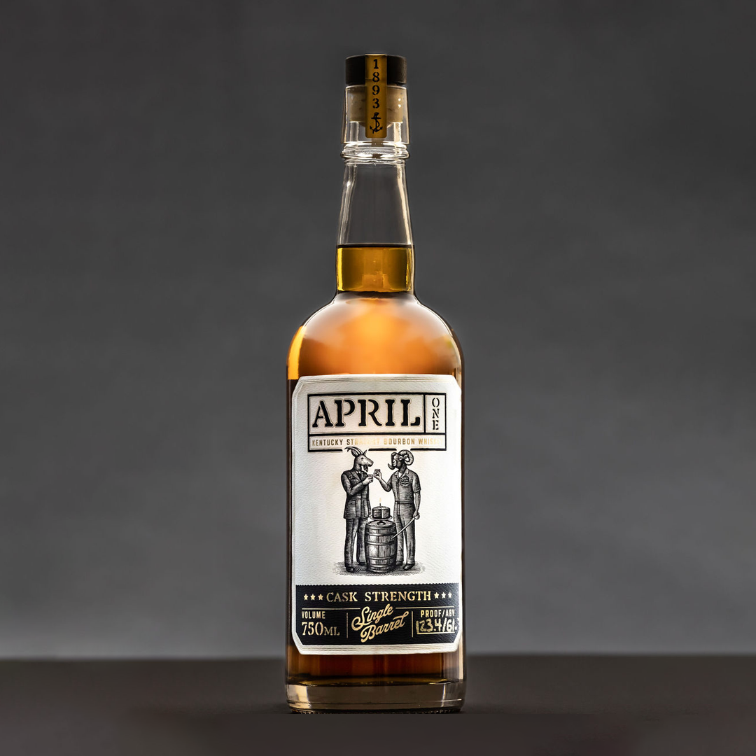 April One Bourbon Whiskey – Single Barrel Cask Strength