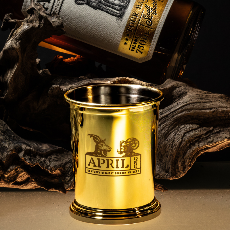 Mint Julep Cup - April One Bourbon