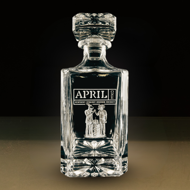 Glass - DECANTER - April One Bourbon