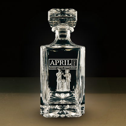 Glass - DECANTER - April One Bourbon