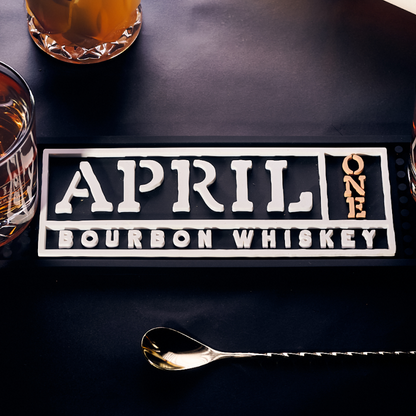 Bar Mat - April One Bourbon