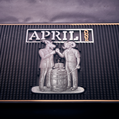 Bar Mat - April One Bourbon